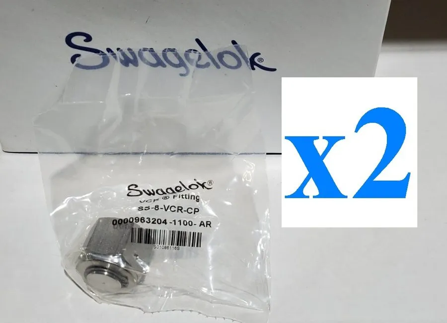 Фитинг Swagelok SS-8-VCR-CP 316 Stainless Steel VCR Face Seal Fitting FNSP