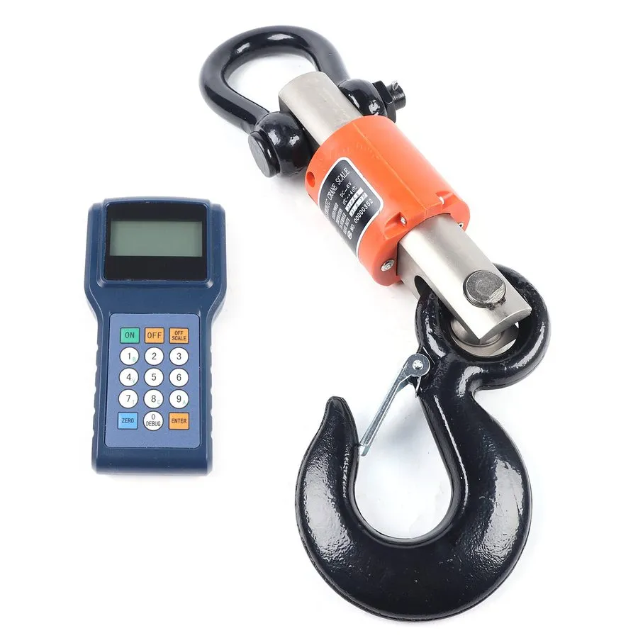Весы Digital Crane Scale Industrial Hanging Scale 22046 lbs/10000 kg Heavy Duty — фото лота 1