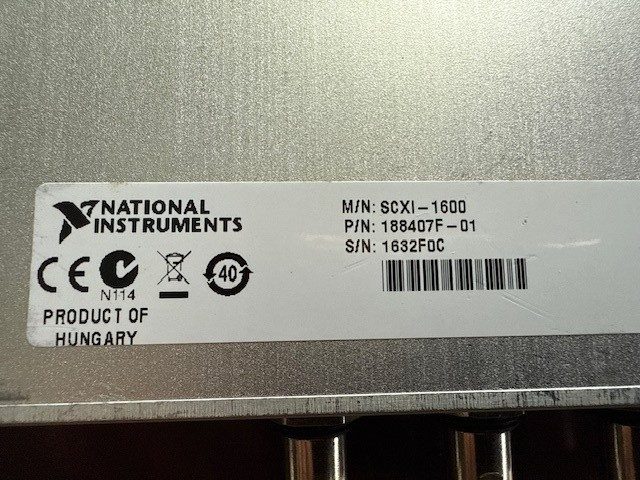 Модуль NI SCXI-1600 USB DAQ 16-bit Control Module 200 kS/s National Instruments