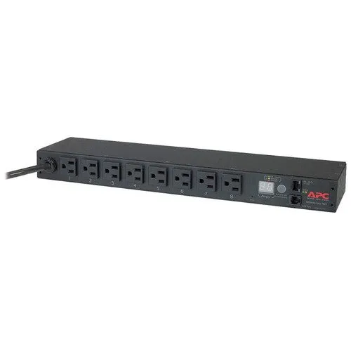 Блок розеток PDU APC AP7800B Metered 1U 15A Rack PDU w/ 5-15 Outlets