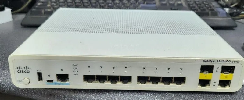 Коммутатор Cisco WS-C2960CG-8TC-L V03 Catalyst series Switch 8Ge, 2 X Dual Uplin