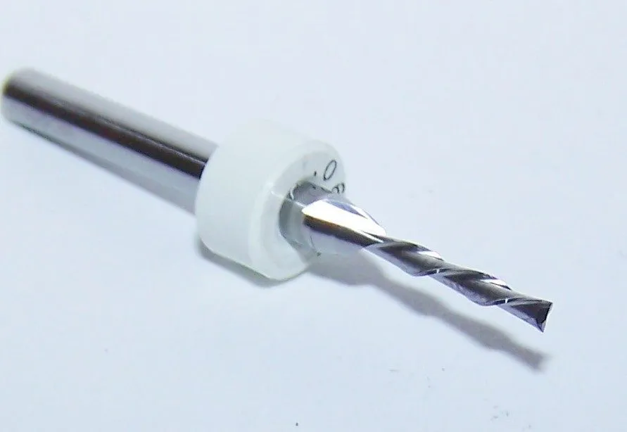 Режущий инструмент 1650Q0625.375A1 Kyocera 1/16" Carbide 2 Flute End Mill Down C — фото лота 1