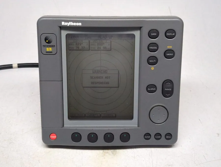 Радар Raytheon RADAR SL70 Pathfinder Display M92658 RAYMARINE FREE P&P — фото лота 2
