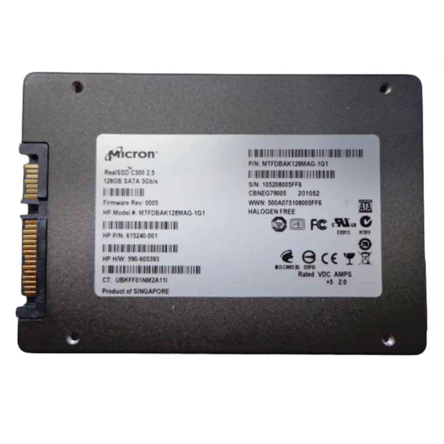 SSD-накопитель Micron RealSSD C300 128GB 2.5in SATA SSD MTFDBAK128MAG-1G1 Lenovo