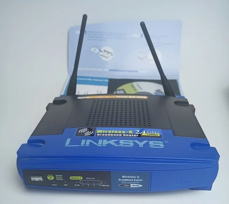 Маршрутизатор Cisco Linksys Wireless-G Broadband Router WRT54GL