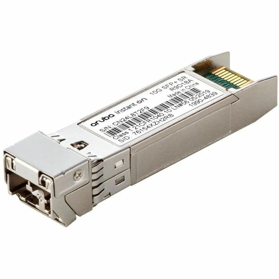 Трансивер Aruba R9D18A Instant On 10G SFP+ LC SR 300m OM3 MMF Transceiver