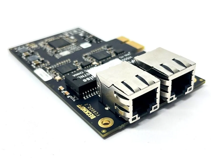 IIoT-устройство Beckhoff FC9022 Ethernet 2CH 1GBit Card FC9022_2