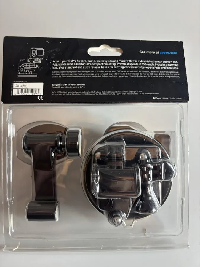 Фотокамера GoPro Suction Cup Be a Hero AUCMT-302 C0614A