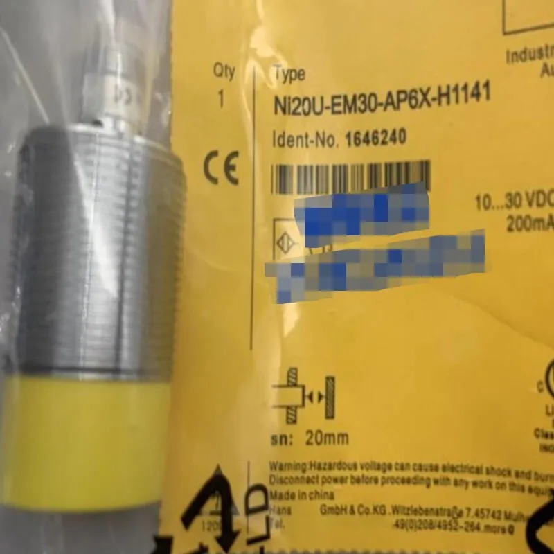 Датчик приближения Turck Ni20U-EM30-AP6X-H1141 Proximity Sensor Euro-Fast