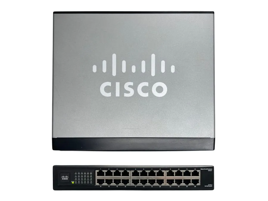Коммутатор CISCO LINKSYS SR224 24-PORT 10/100 Mbps ETHERNET SWITCH WITH RACKMOUN