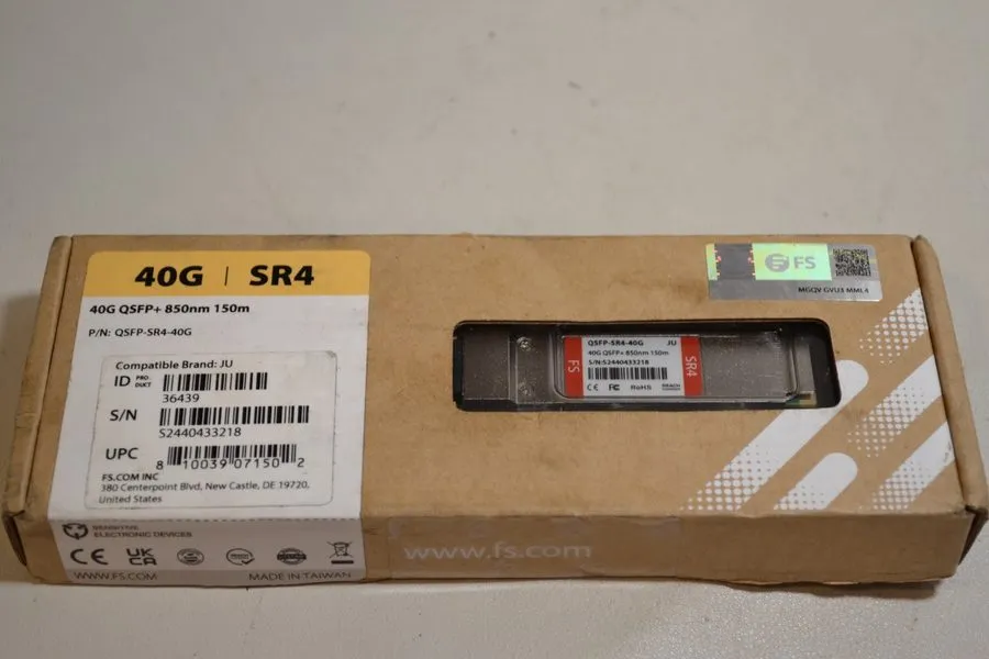 Трансивер QSFP-SR4-40G 40G QSFP+ 850nm 150m Optical Transceiver