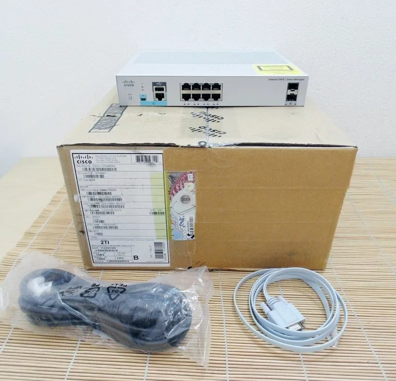 Коммутатор Cisco WS-C2960L-SM-8TS 8 Ports Fully Managed Ethernet Switch