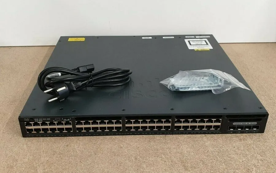 Коммутатор Cisco WS-C3650-48TD-S 48 Port Gigabit 2x 10G SFP Uplink IP Base Switc