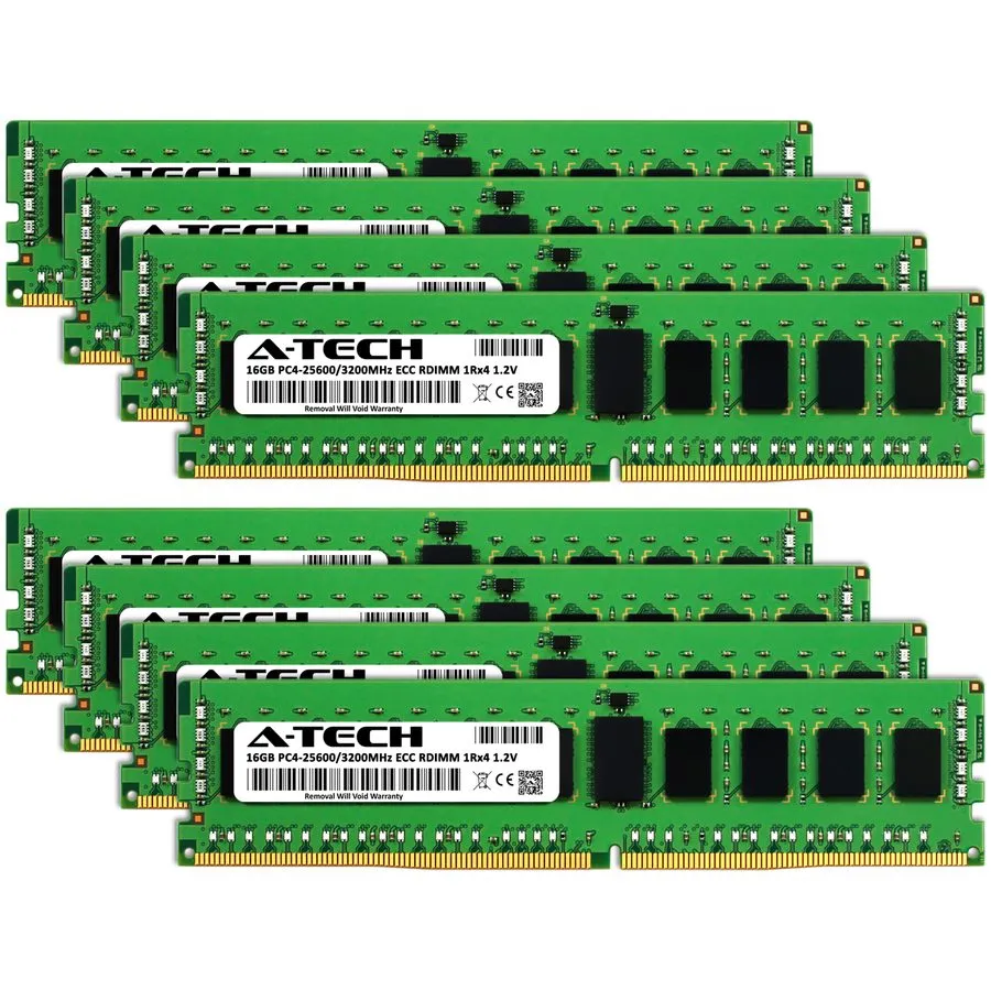 Модуль памяти 128GB 8x 16GB PC4-3200 RDIMM Supermicro 1024US-TNR 2024US-TNR Memo — фото лота 1