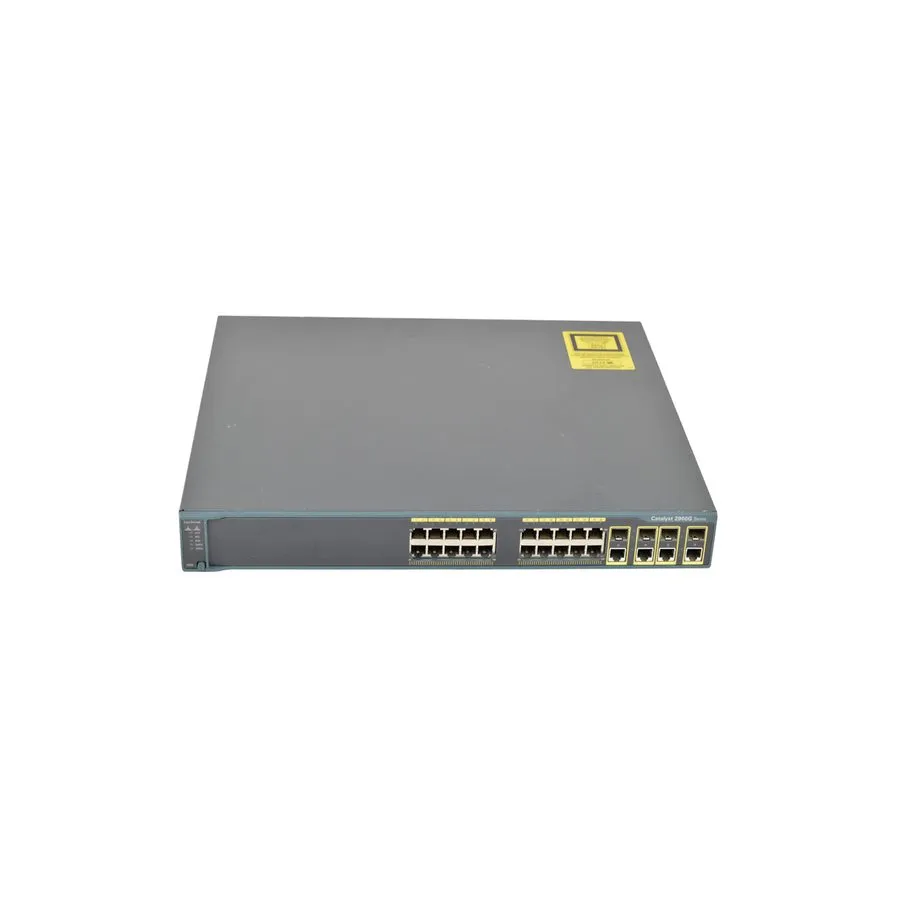 Коммутатор Cisco WS-C2960+24TC-L 24 10/100 PLUS 2 (SFP or 1000BASE-T) LAN Base