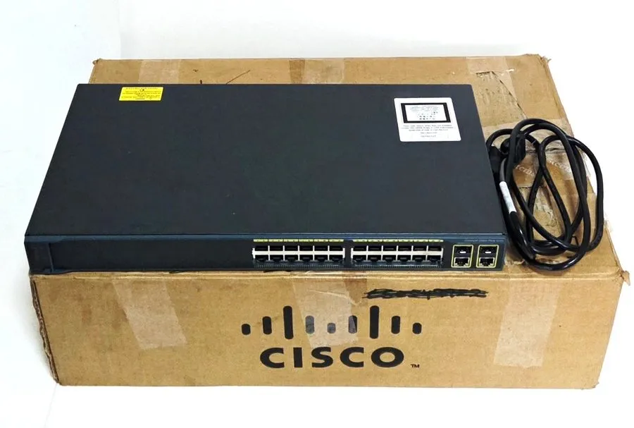 Коммутатор Cisco Catalyst 2960 Plus Series WS-C2960+24TC-L 24-Port 10/100 Switch