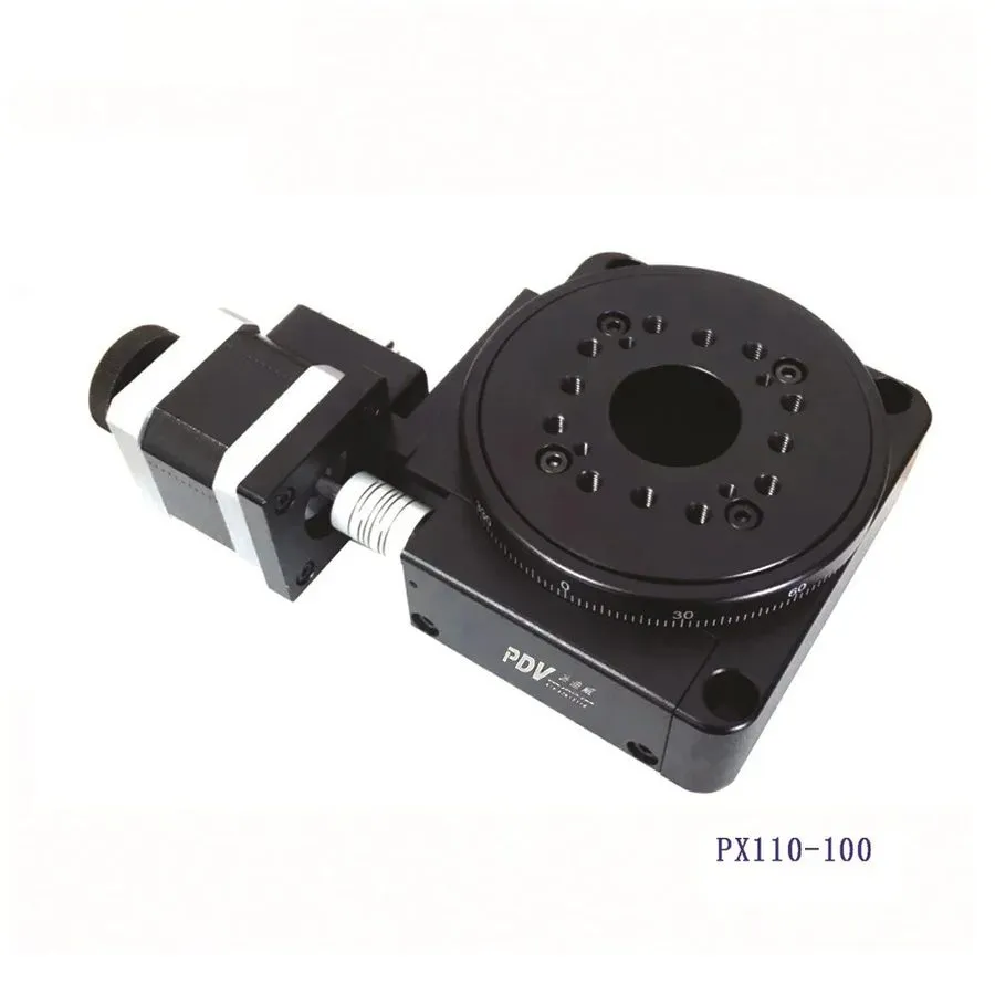 Поворотный стол Motorized Rotary Table Optical Rotary Stage 100MM Bearing Scale 