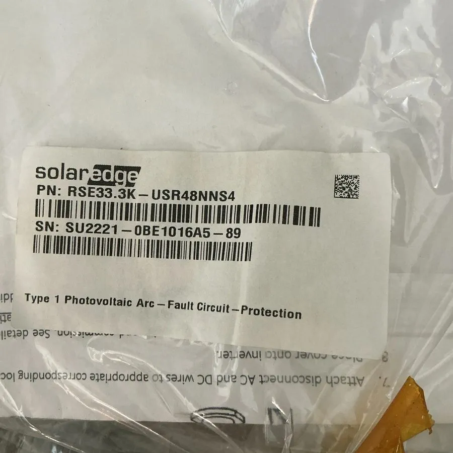 Инвертор SOLAREDGE SE33.3KUS 3-PHASE INVERTER 277/408VAC USR48BNU4