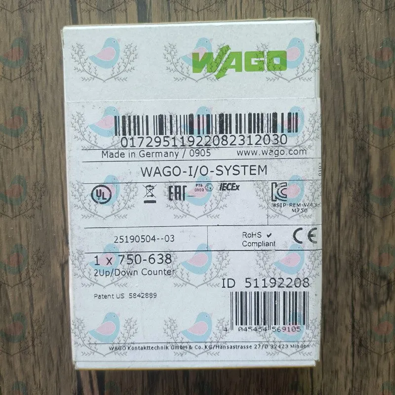 Модуль WAGO 750-638 COUNTER MODULE 24VDC