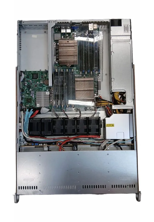 Сервер Supermicro H8DGU-F Server Motherboard with 2x AMD Opteron 6128 64GB DDR3 — фото лота 2