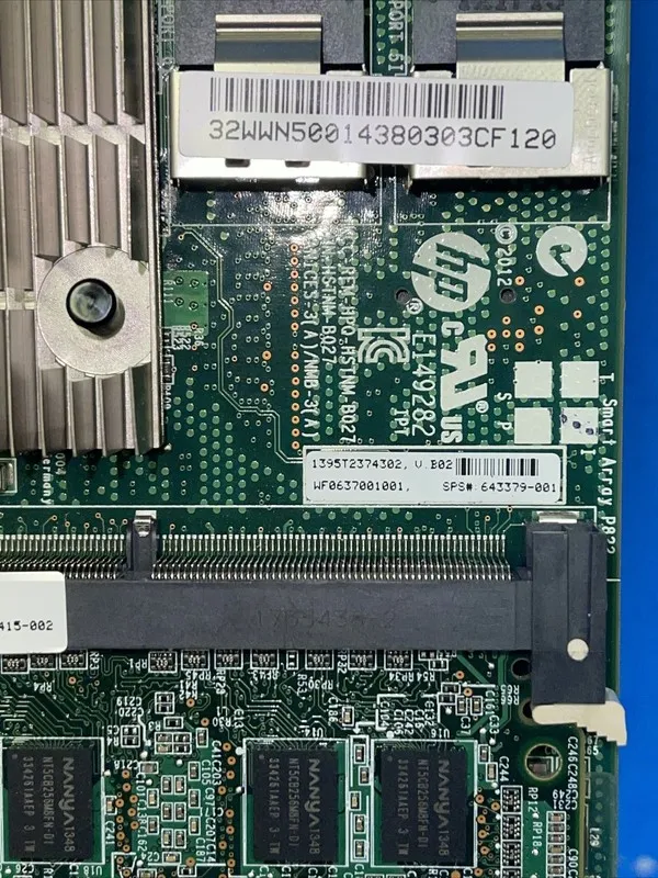 Контроллер HP Smart Array P822 2GB Cache SAS Raid Controller 643379-001