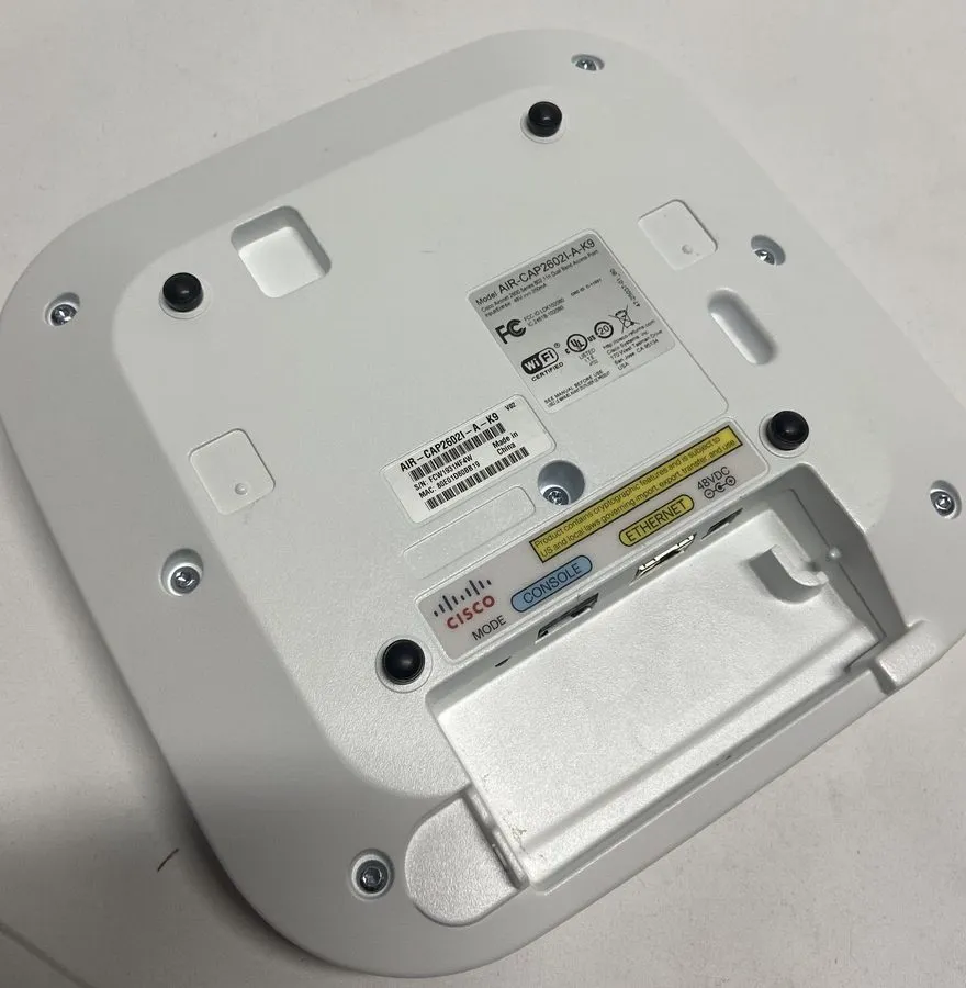 Точка доступа Wi-Fi Cisco AIR-CAP2602I-A-K9 802.11n Wi-Fi Access Point Hotspot 4 — фото лота 1
