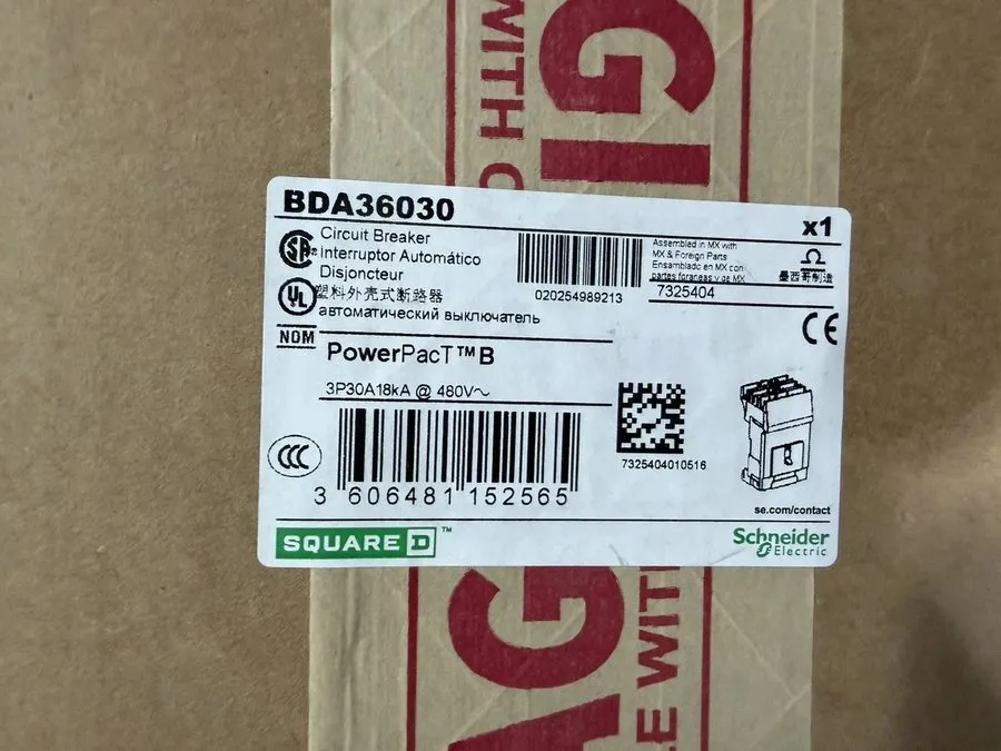 Автоматический выключатель Square D BDA36030 ILine PowerPact Circuit Breaker 30A