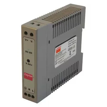 Блок питания Dayton 33NT18 Linear DIN Rail DC Power Supply Input 100-240 VAC Out