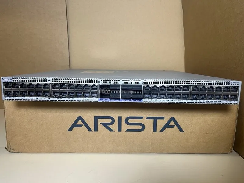 Коммутатор Arista DCS-7050TX3-48C8-F 48P 10GbE RJ45 8P 100GbE QSFP100 Switch — фото лота 1