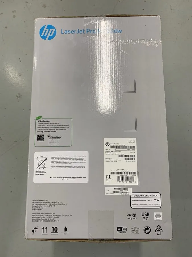 Лазерный принтер HP LaserJet Pro M203dw Small Office Monochrome Laser Printer