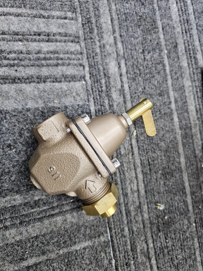 Трубопроводная арматура Watts B1156F S1156F High Capacity 1/2" Bronze Feed Water