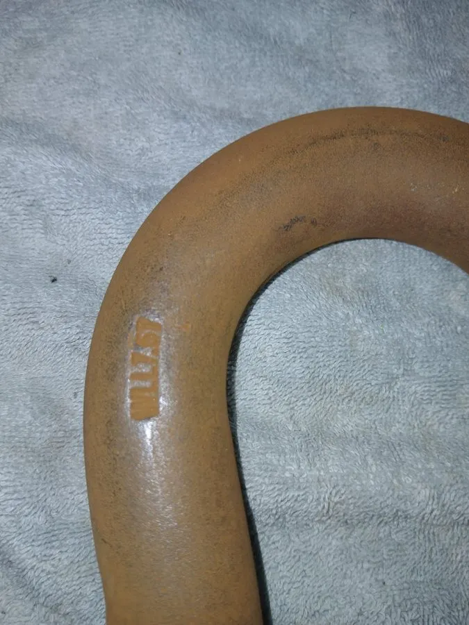 Такелажная скоба WLL7.6T 1-1/2 Shackle with Screw Pin 7.6 TON Condition VBSFP82 — фото лота 1