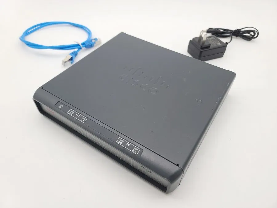 VoIP-шлюз Cisco VG202 Voice Gateway 2-Port FXS, SIP, VoIP Adapter