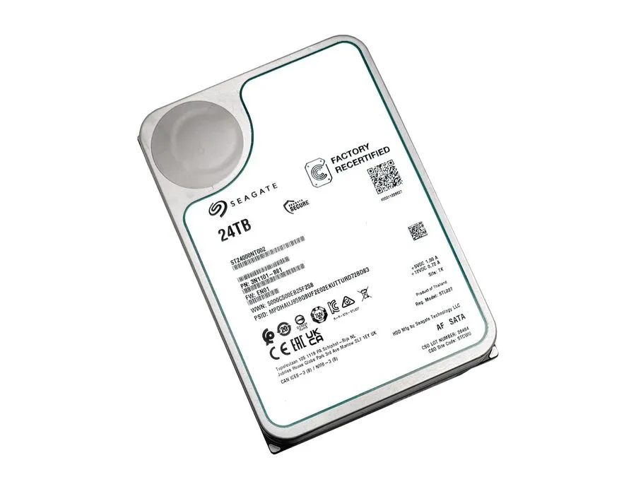 Жёсткий диск Seagate IronWolf Pro ST24000NT002 24TB SATA 6Gbps 512e 7.2K RPM 3.5 — фото лота 2