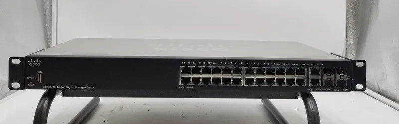 Коммутатор Cisco SG350-28 28-Port Gigabit Managed Switch, Non-PoE ( )