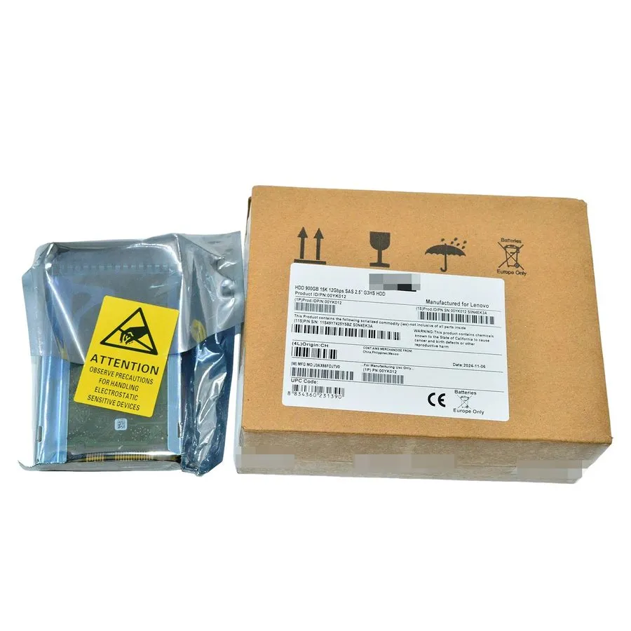 Жёсткий диск Lenovo 00YK012 7XB7A00023 2.5 " 900GB 15K SAS 12G HDD HARD DRIVE