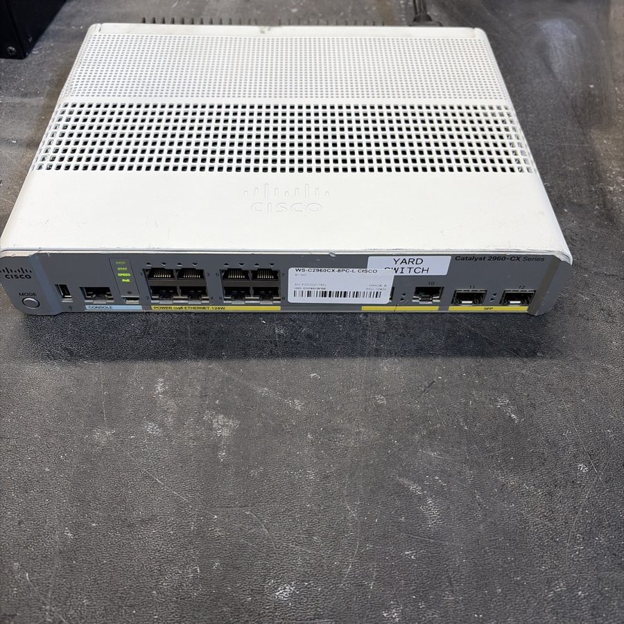 Коммутатор Cisco Catalyst WS-C2960CX- -L Cisco Catalyst 2960-CX 8 Port PoE