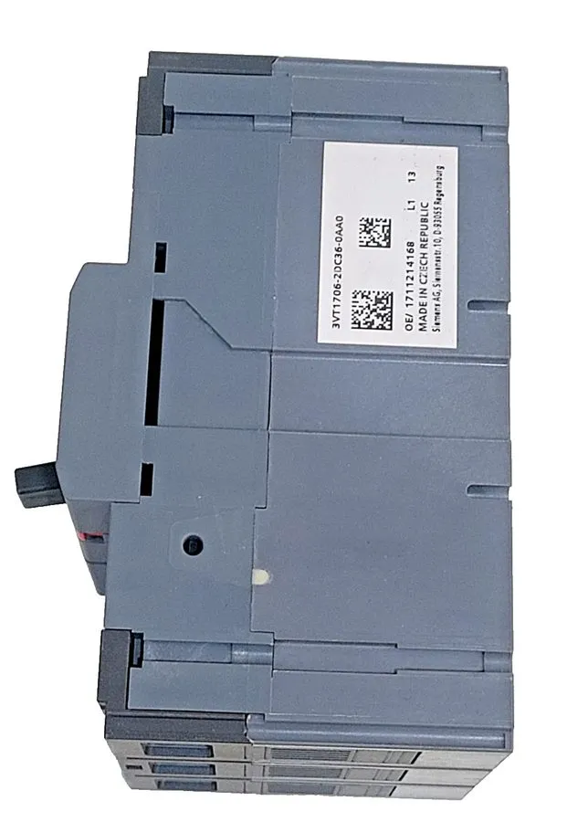 Автоматический выключатель SIEMENS 3VT1706-2DC36-0AA0 Circuit Breaker 63A 25kA 4 — фото лота 2