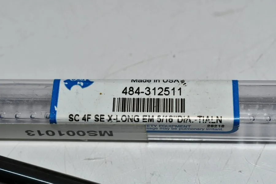 Режущий инструмент OSG SC 4F Single End Standard Square Carbide End Mill 5/16" D