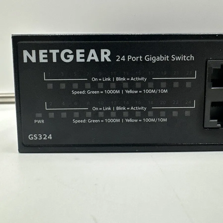 Коммутатор NETGEAR GS324 24-Port Gigabit Ethernet Unmanaged Switch Black — фото лота 1