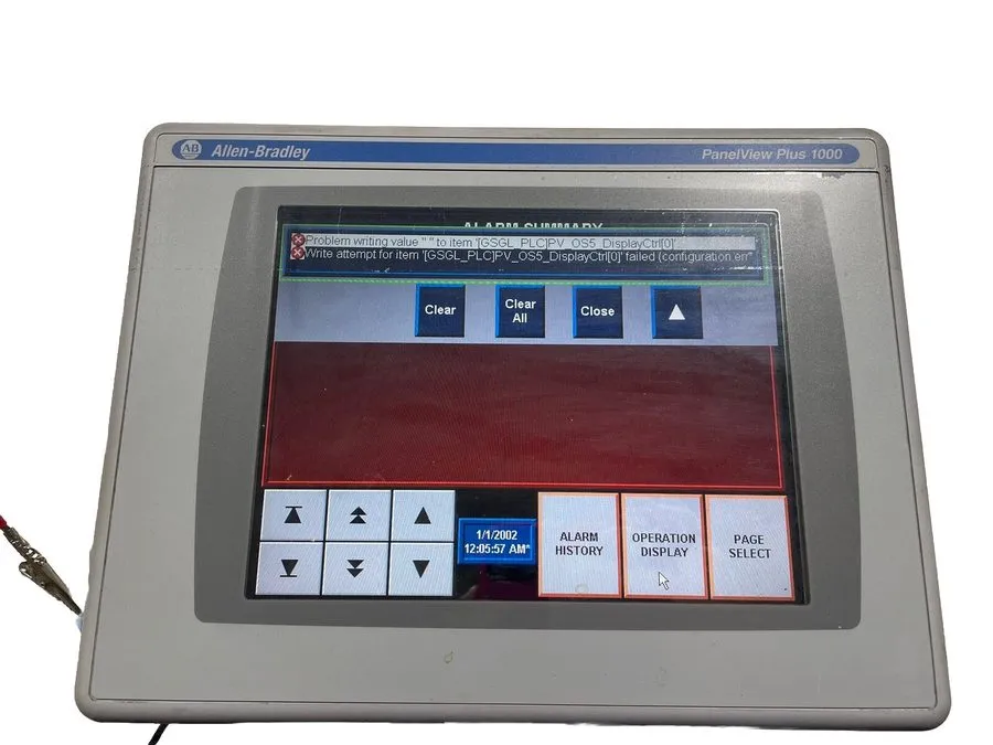 Панель оператора Allen Bradley 2711PC-T10C4D1 Ser. A Panelview Plus 1000 Termina