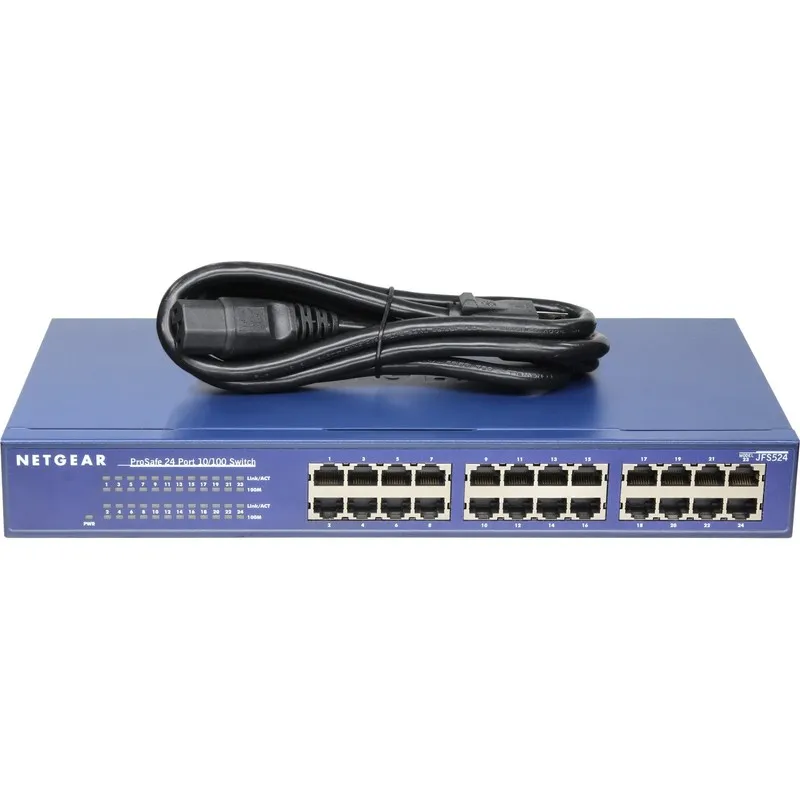 Коммутатор NETGEAR ProSafe JFS524 24-Port Ethernet Network Switch 10/100 Rackmou