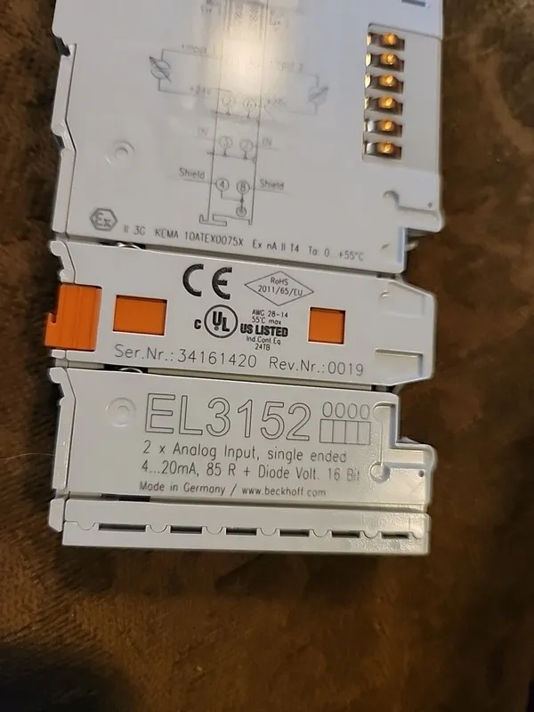 Модуль ввода-вывода BECKHOFF EL3152 EtherCAT Terminal — фото лота 2