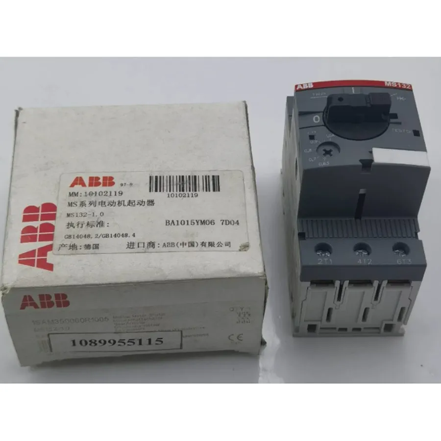 Автоматический выключатель ABB MS132-10 (6.3-10A) Motor Protection Circuit Break