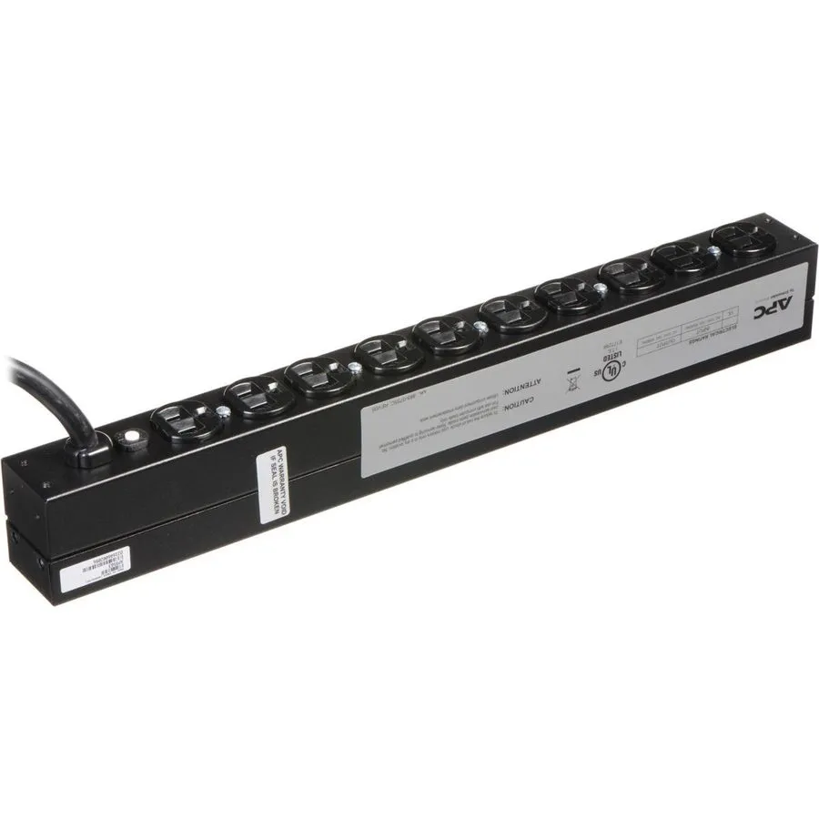 Блок розеток PDU APC AP9563 Basic Rack PDU 1U 2400VA 20A 120V, Output: 5-20R