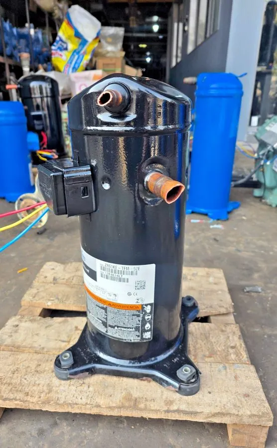 Компрессор COPELAND SCROLL COMPRESSOR ZR61KE-TFM-52E 3PH 50HZ CONDITION — фото лота 1
