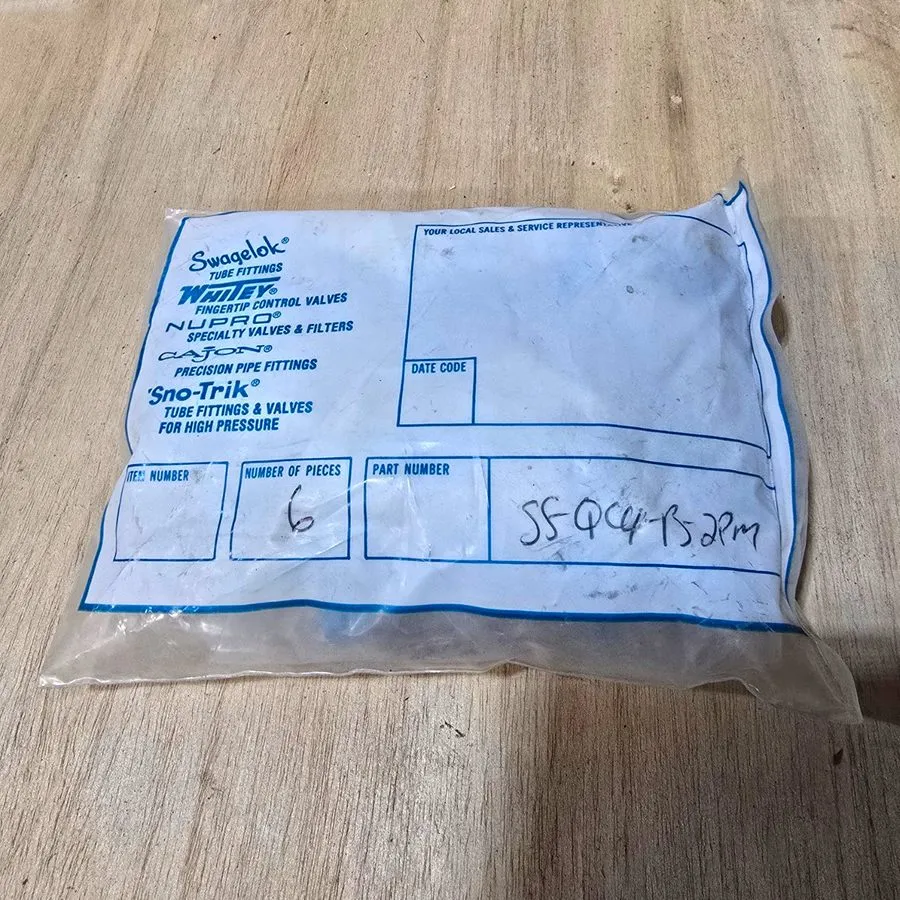 Фитинг Swagelok SS-QC4-F-2PM Stainless Steel Tube Fitting Adapter Quick Connect — фото лота 1