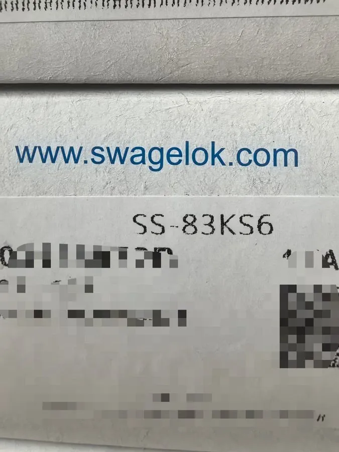 Клапан Swagelok SS-83KS6 high-pressure ball valve shipping — фото лота 1