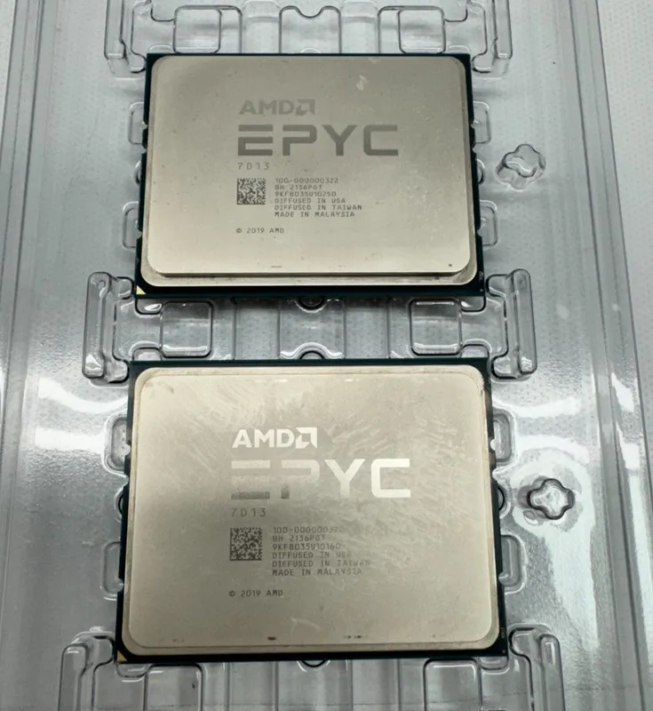 Процессор AMD EPYC 7D13 3.2GHz 36-Core SP3 Socket 95W Processor 100-000000322