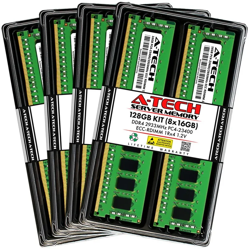 Модуль памяти A-Tech 8GB 1Rx8 PC4-23400R RDIMM DDR4 2933 MHz ECC Registered Serv
